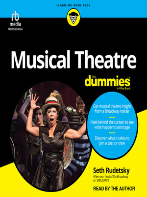 cover image of Musical Theatre For Dummies